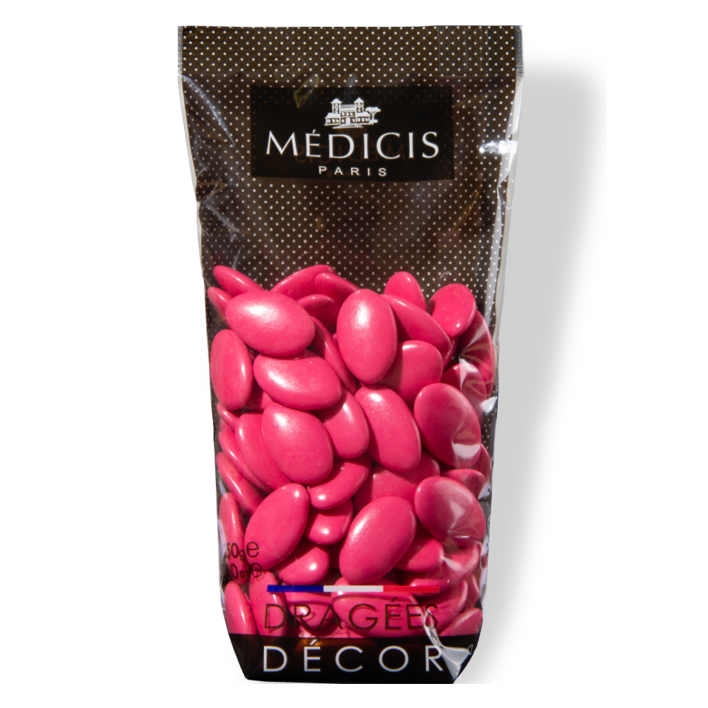 Dragées décor 250gr - Fuchsia - Var Dragées