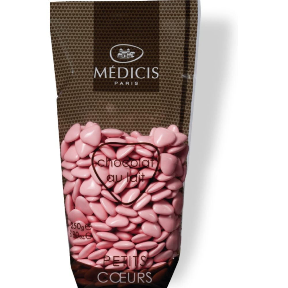 Petits-Coeurs-Laque-Rose-250g-Var Dragées